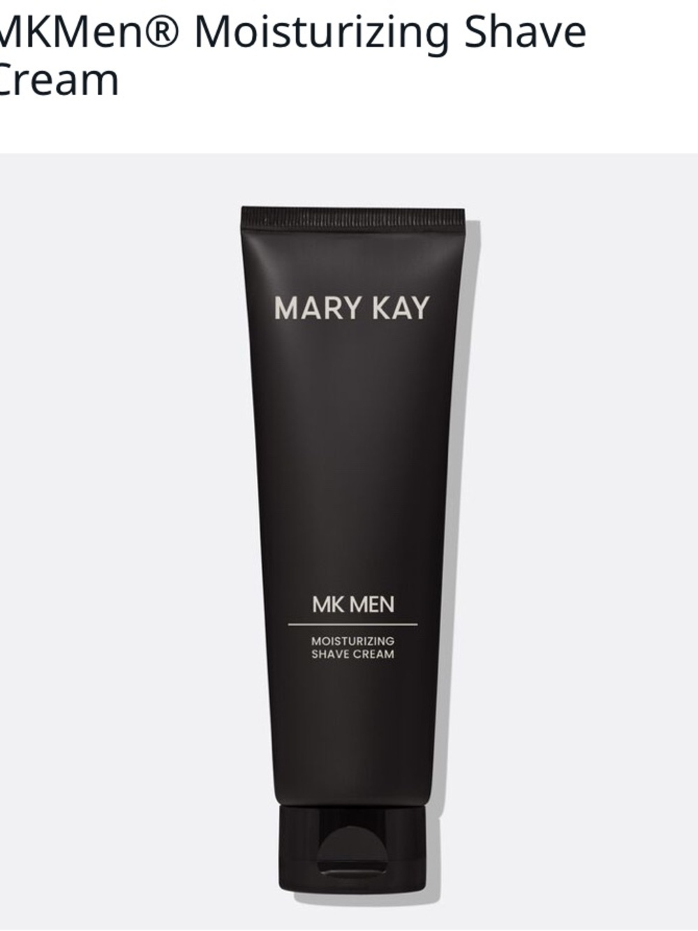 Mary Kay MKMen Moisturizing Shave Cream
